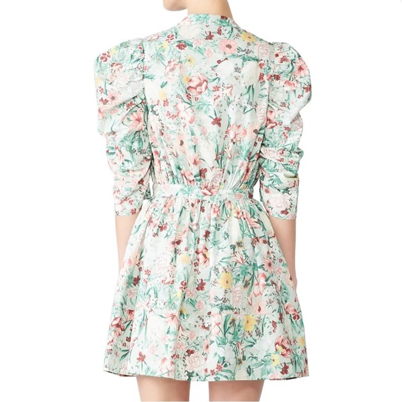 Ronny Kobo Floral Meritti Mini Dress XS - Picture 2 of 4